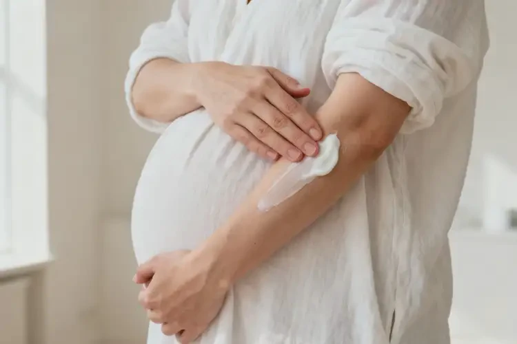 孕婦全身有濕疹不管它會(huì)自己痊愈嗎(圖4)