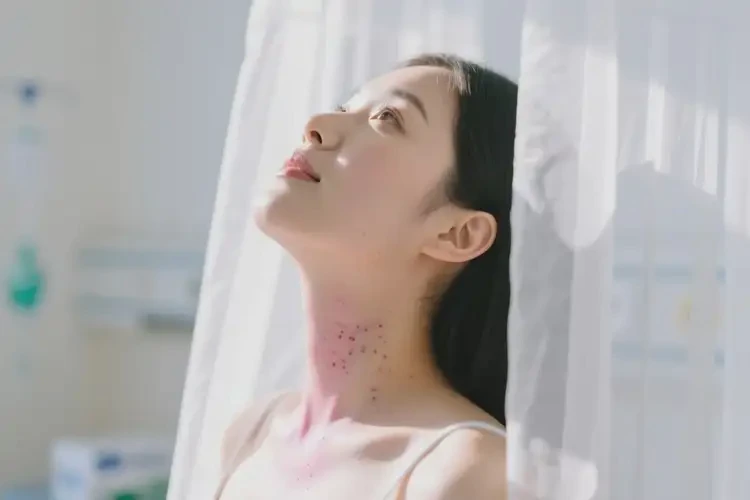 孕妇脖子上容易长湿疹可以彻底自愈吗(图3)