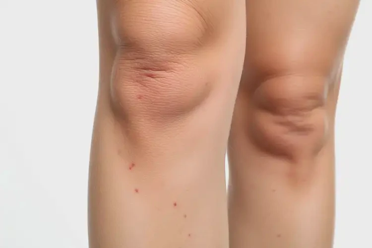 女性小腿上起湿疹不管它会自己好吗(图4)