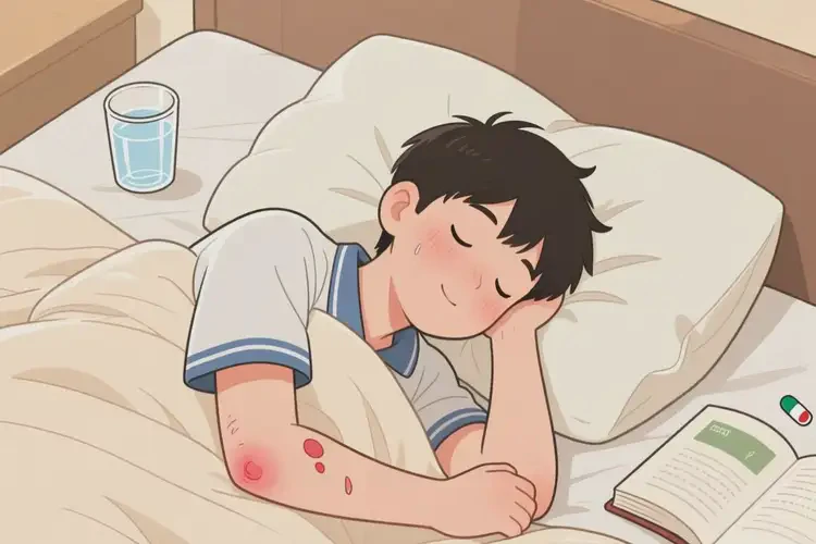 大學(xué)生全身經(jīng)常起濕疹可以徹底自愈嗎(圖1)