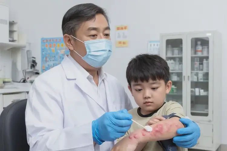 少儿全身长湿疹可不可以彻底自愈(图3)