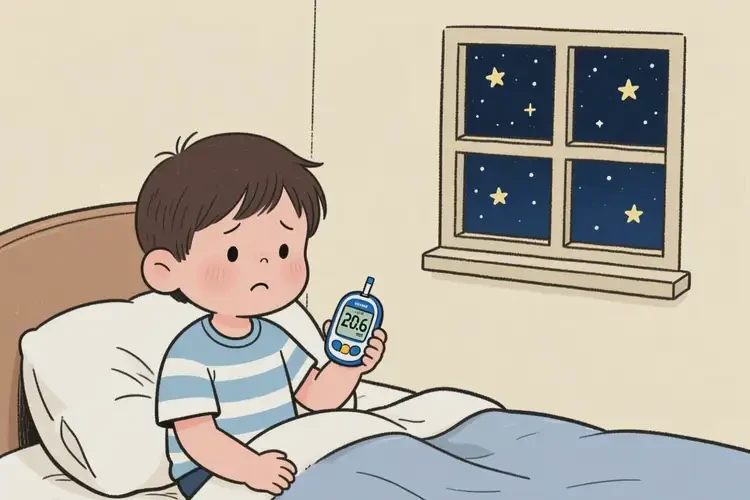 小孩晚上血糖20(圖1)