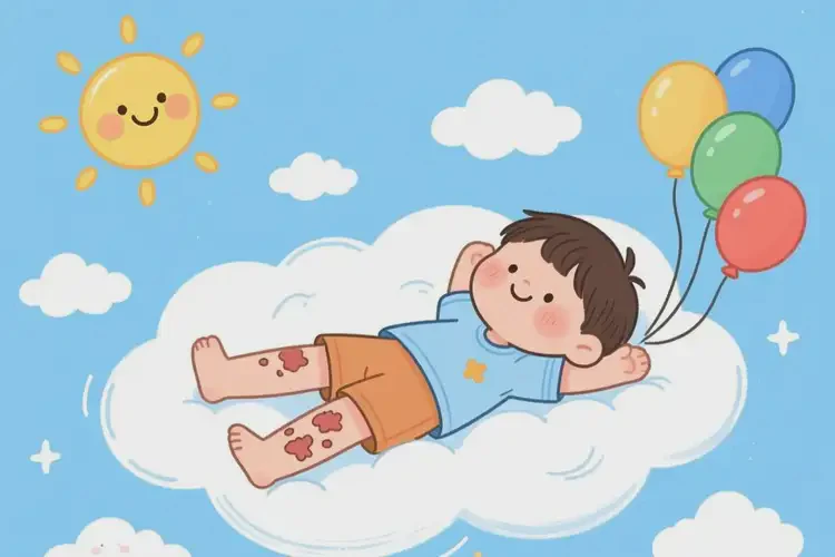 兒童身上出現(xiàn)濕疹能靠自己自愈嗎(圖2)