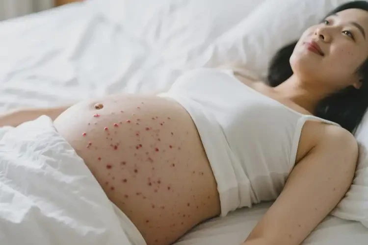 孕婦身上容易長濕疹不管它會自己自愈嗎(圖1)