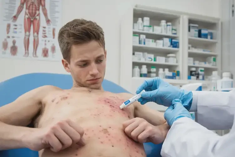 青年人肚子出現濕疹能夠徹底治愈嗎(圖3)