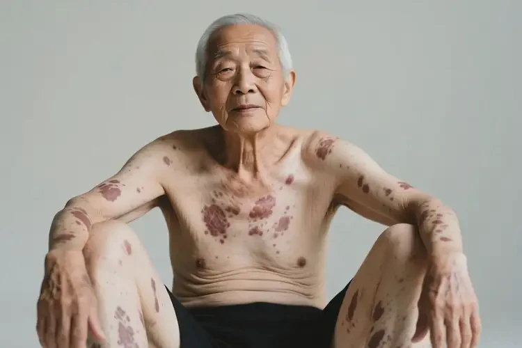 老年人全身長濕疹能徹底自愈嗎(圖1)