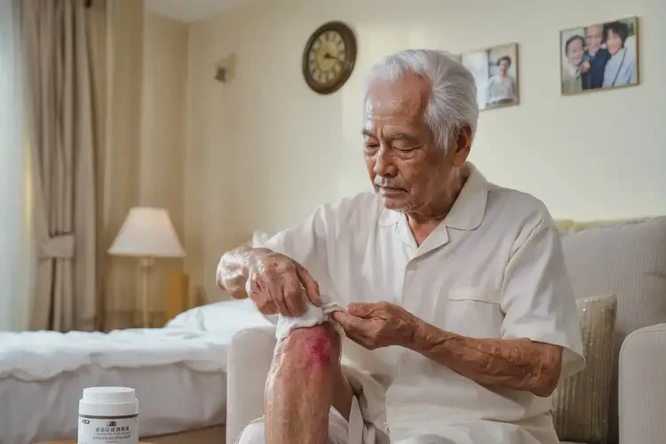 高齡老人大腿容易起濕疹可以徹底自愈嗎(圖3)