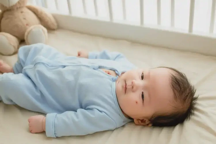 寶寶肚子出現(xiàn)濕疹能靠自己自愈嗎(圖2)