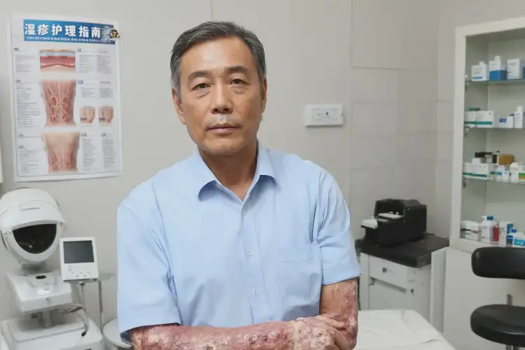 大學生全身偶爾長濕疹不管它會自己痊愈嗎(圖2)