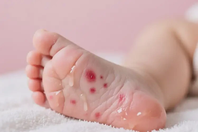 嬰幼兒腳上長(zhǎng)濕疹可不可以徹底自愈(圖2)