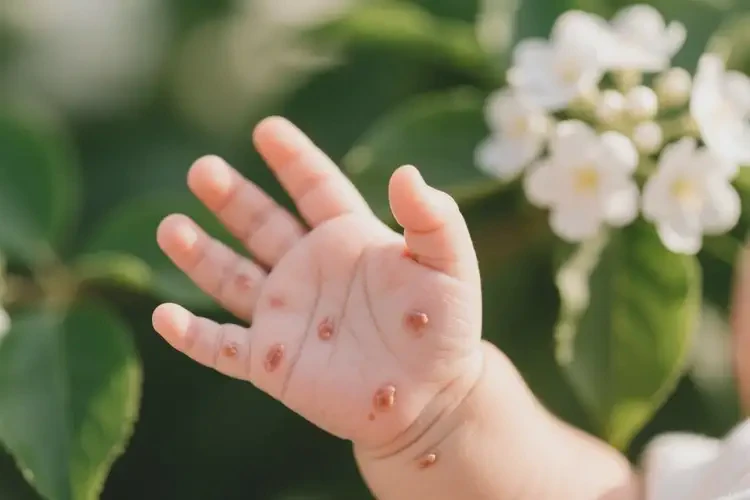 嬰兒手上出濕疹可以徹底自愈嗎(圖4)