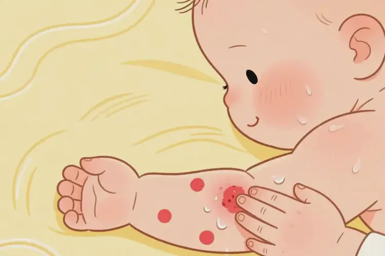 嬰幼兒手臂容易長濕疹能夠徹底治愈嗎(圖2)