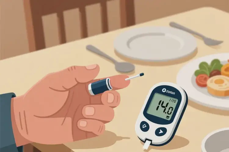 中年人中餐血糖14點0是糖尿病嗎(圖1)