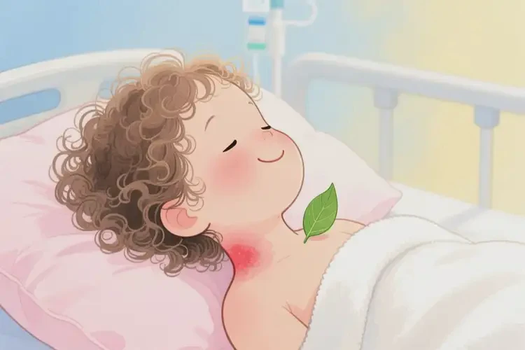 兒童脖子上容易起濕疹不管它會(huì)自己好嗎(圖3)