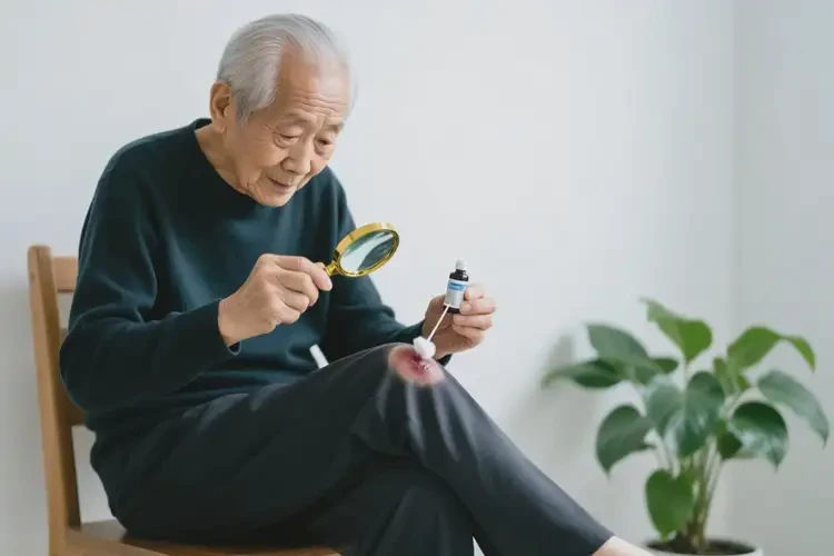 高齡老人大腿上起濕疹能不能徹底自愈(圖2)