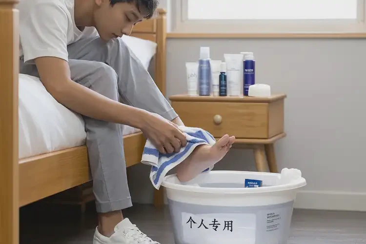 大學(xué)生腳上起濕疹不管它會(huì)自己痊愈嗎(圖2)