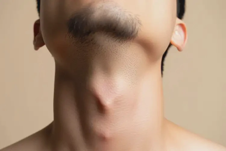 男人脖子上偶尔起湿疹不管它会自己自愈吗(图2)