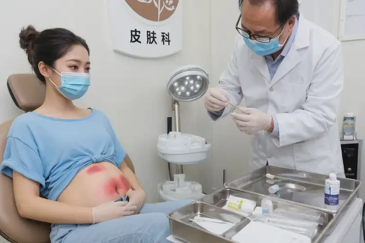 女性肚子經(jīng)常長濕疹不管它會自己好嗎(圖3)