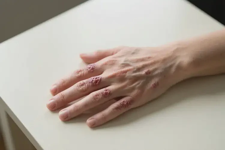 女性身上出濕疹不管它會自己痊愈嗎(圖1)