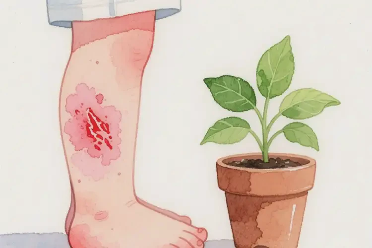 少兒小腿容易長濕疹可以徹底自愈嗎(圖1)