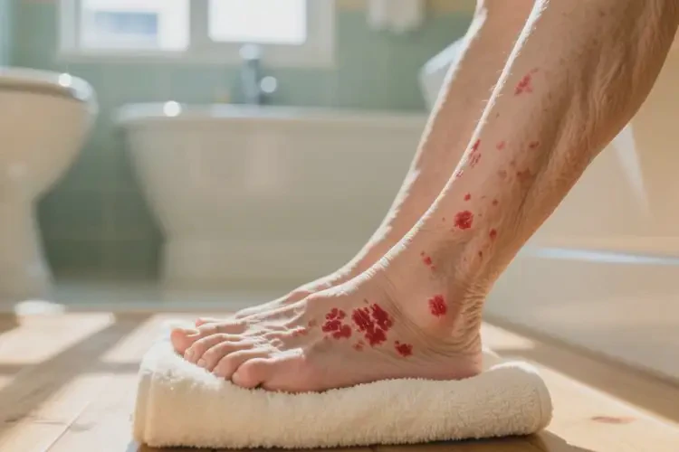 老年人腳上長濕疹能夠徹底治愈嗎(圖4)