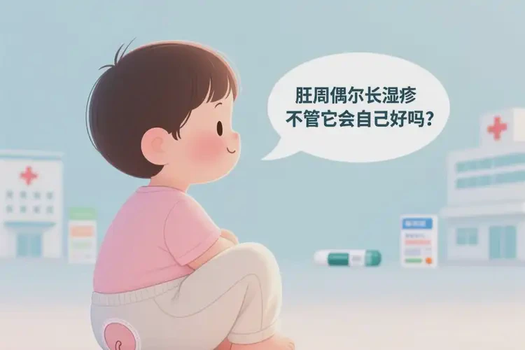 兒童肛周偶爾長濕疹不管它會自己自愈嗎(圖4)