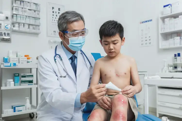 小兒小腿上經(jīng)常長濕疹能靠自己自愈嗎(圖3)