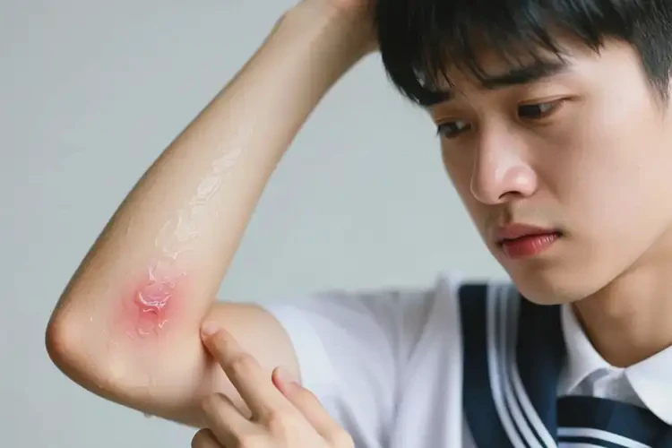 大學(xué)生手臂上經(jīng)常長濕疹不管它會自己痊愈嗎(圖3)