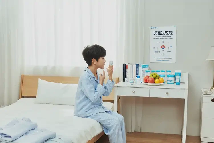 青少年臉上偶爾起濕疹不管它會自己自愈嗎(圖1)