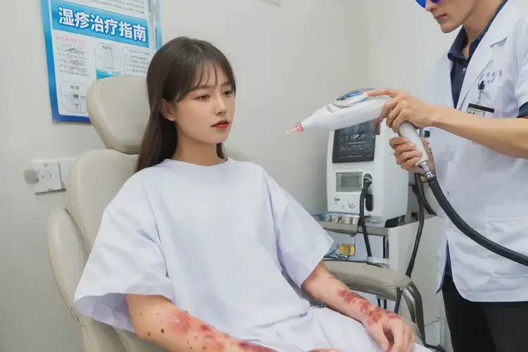 女性四肢長濕疹不管它會自己自愈嗎(圖2)