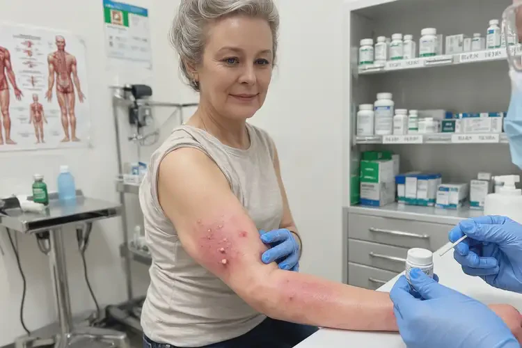 女性屁股上容易起濕疹不管它會(huì)自己好嗎(圖3)