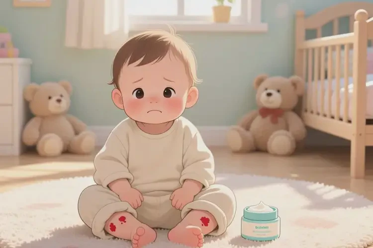 幼兒大腿長(zhǎng)濕疹不管它會(huì)自己自愈嗎(圖4)