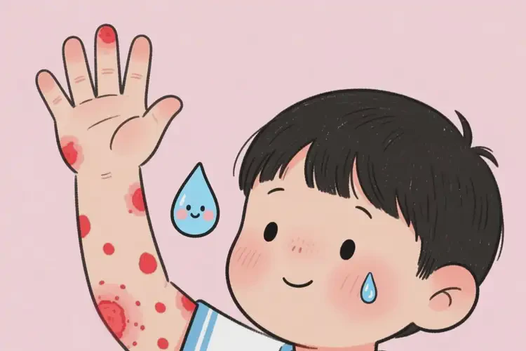 小學(xué)生手臂上經(jīng)常長(zhǎng)濕疹不管它會(huì)自己痊愈嗎(圖3)