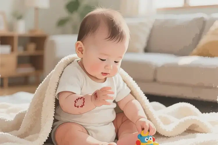 寶寶手上經(jīng)常起濕疹不管它會(huì)自己好嗎(圖3)