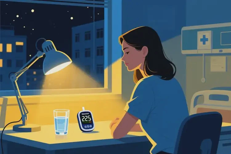 女人晚上血糖22(图1)