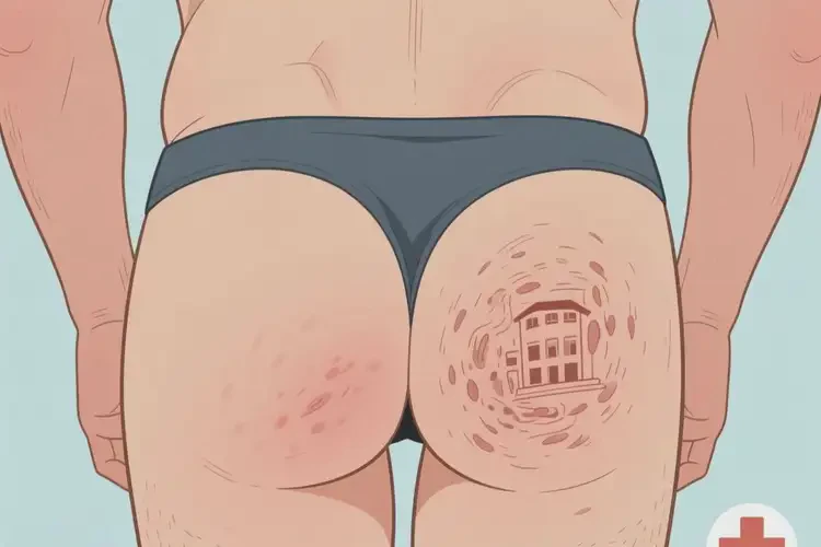 男生屁股經(jīng)常長濕疹不管它會自己痊愈嗎(圖1)