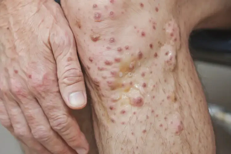 中學(xué)生小腿出濕疹不管它會自己好嗎(圖3)