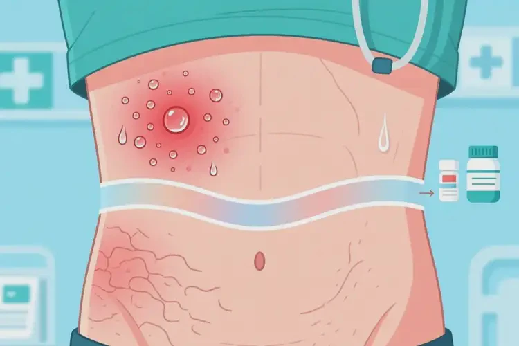 青年人肚子上出濕疹能不能徹底自愈(圖2)