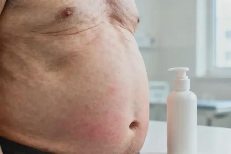 老年人肚子上容易起濕疹可以徹底自愈嗎(圖1)