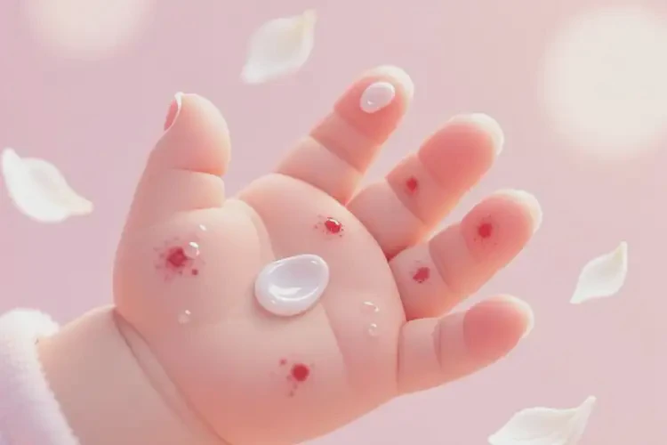 寶寶手上容易長(zhǎng)濕疹不管它會(huì)自己好嗎(圖2)