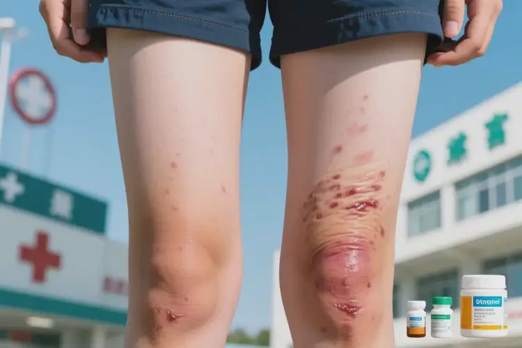 青少年大腿上偶爾長濕疹能徹底自愈嗎(圖1)