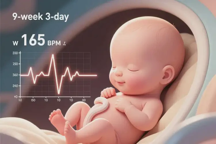孕9周3天胎心率165有危險(xiǎn)嗎(圖1)
