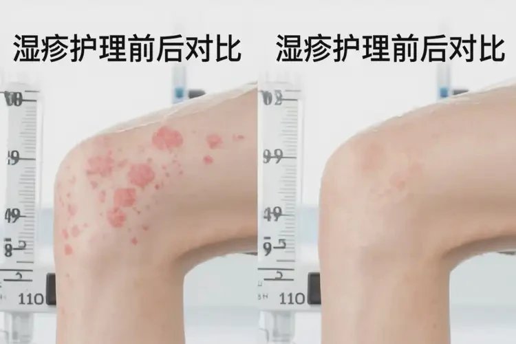 中學(xué)生大腿上偶爾起濕疹可以徹底自愈嗎(圖2)