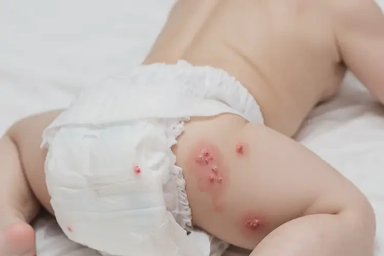 孩子屁股上經(jīng)常起濕疹能徹底自愈嗎(圖2)