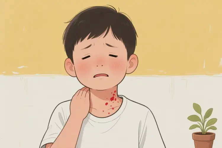 小學生脖子經(jīng)常長濕疹可以徹底自愈嗎(圖3)