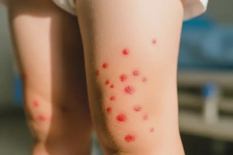 孩子大腿出現(xiàn)濕疹能徹底自愈嗎(圖4)