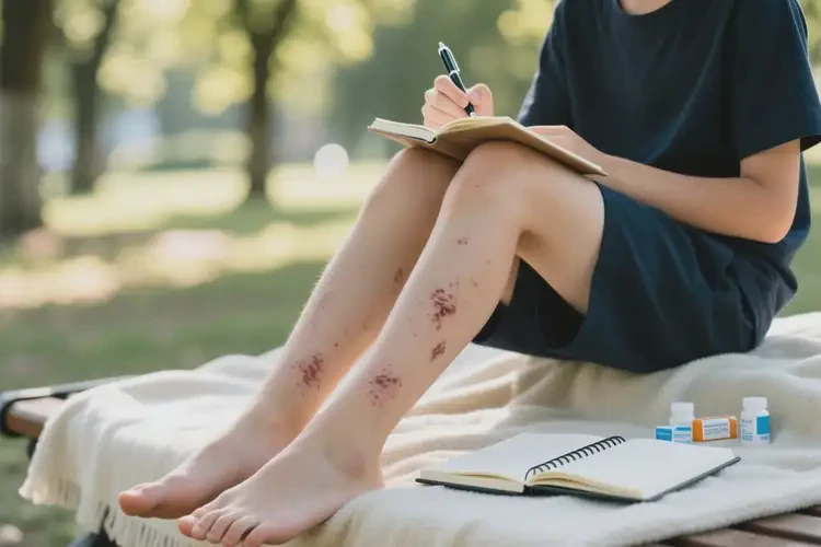 青少年四肢出現(xiàn)濕疹可以徹底自愈嗎(圖2)