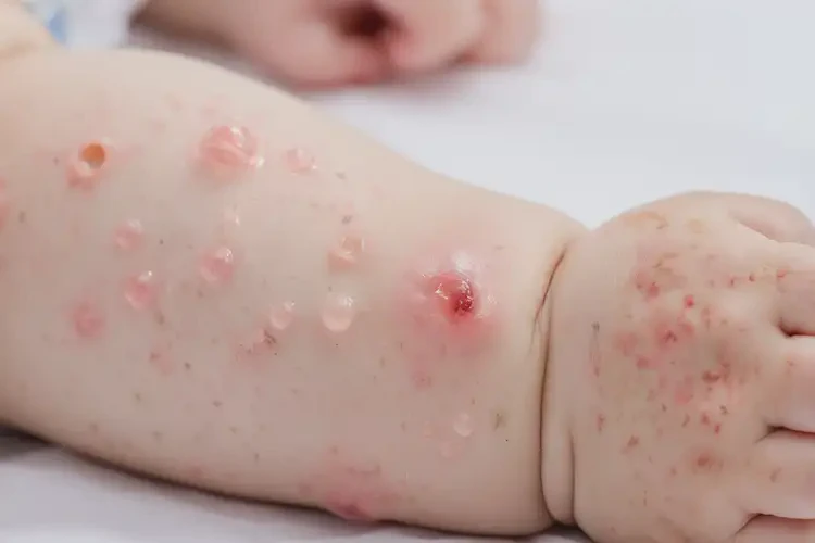 寶寶屁股上經(jīng)常起濕疹不管它會(huì)自己痊愈嗎(圖3)