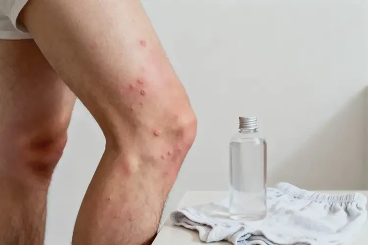 男性大腿上有濕疹不管它會自己自愈嗎(圖4)