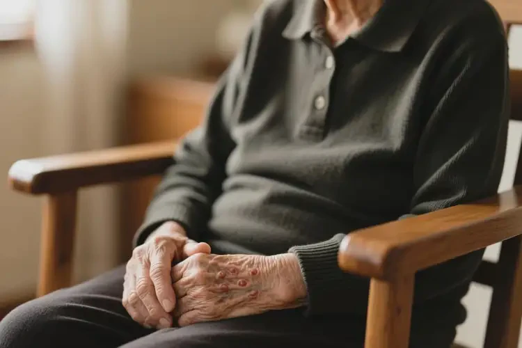 老年人全身偶爾起濕疹不管它會自己自愈嗎(圖3)